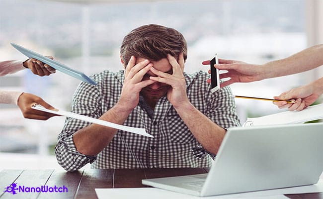 علائم استرس ناشی از کار